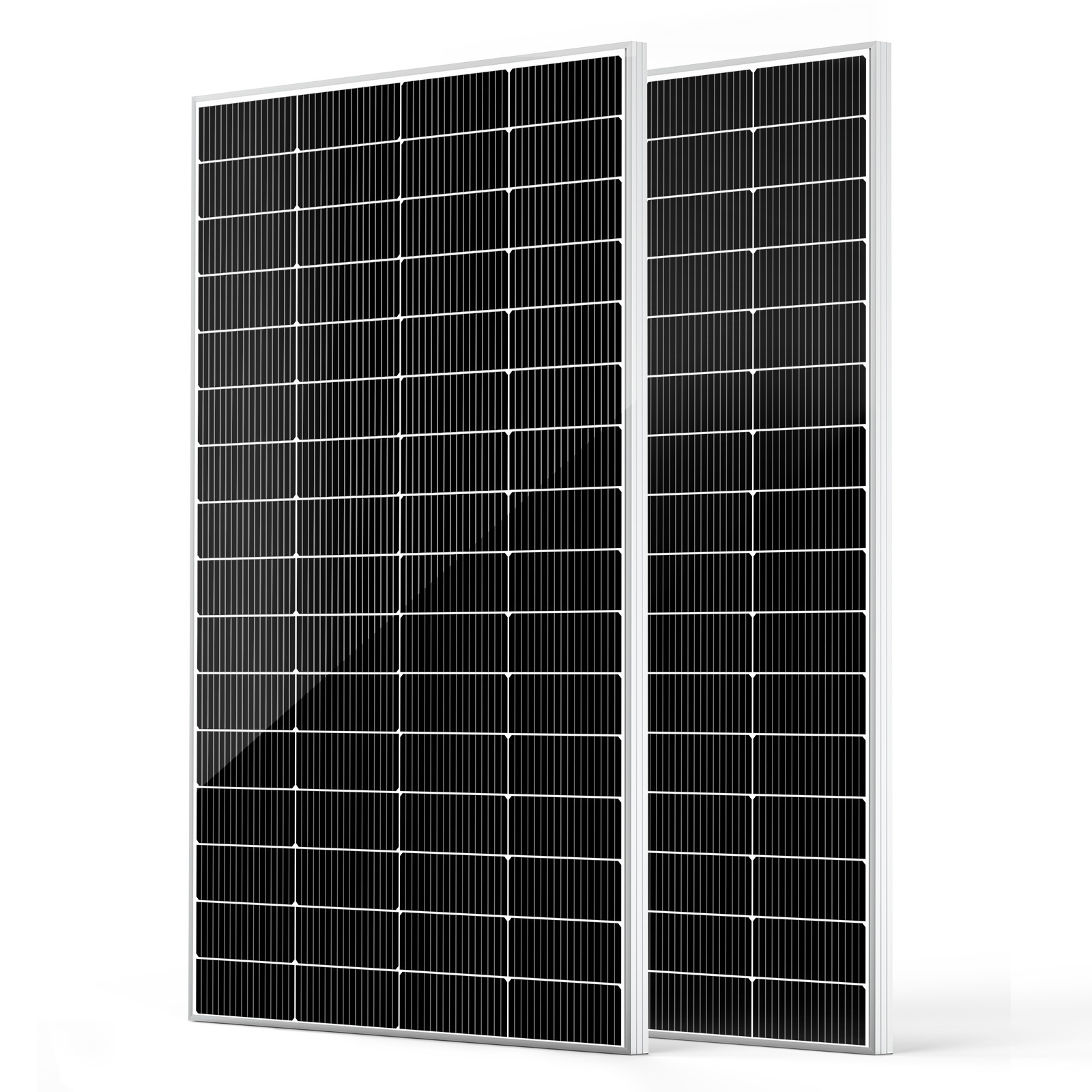 HQST 400W 2PCS 200W Compact N-Type Solar Panel | 25.4% Efficiency, 14.5% Lighter