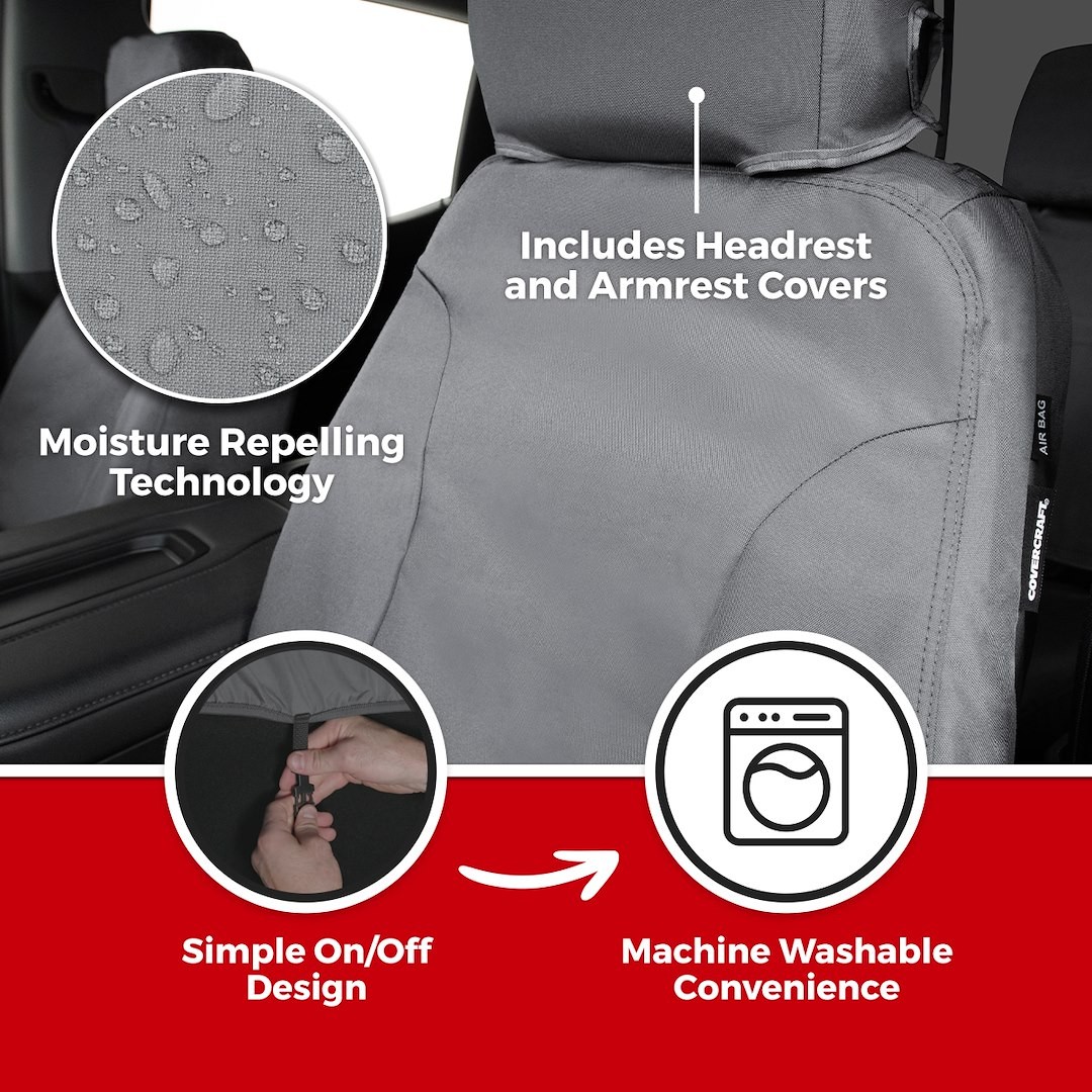Covercraft SS2372WFBK Endura SeatSaver SEAT COVERS