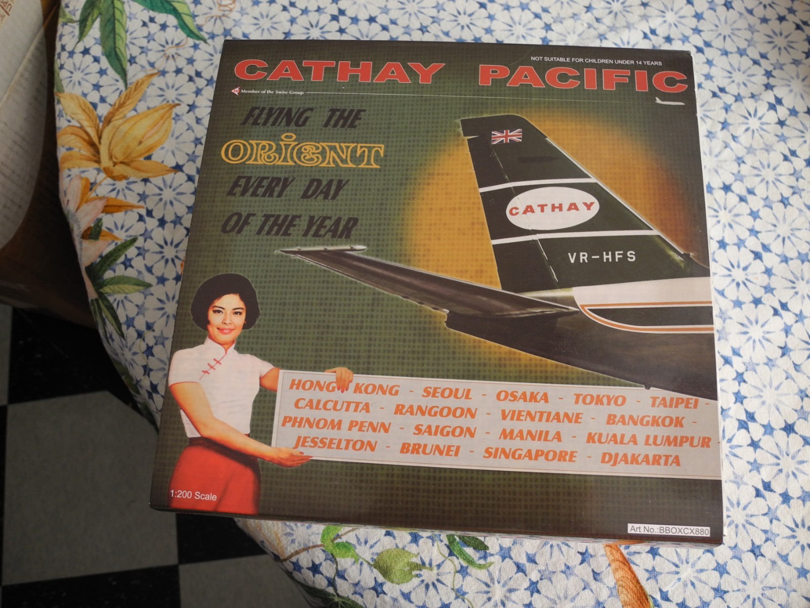 Collectors' DREAM, Inflight 200, Cathay Pacific Convair CV-880, PERFECT