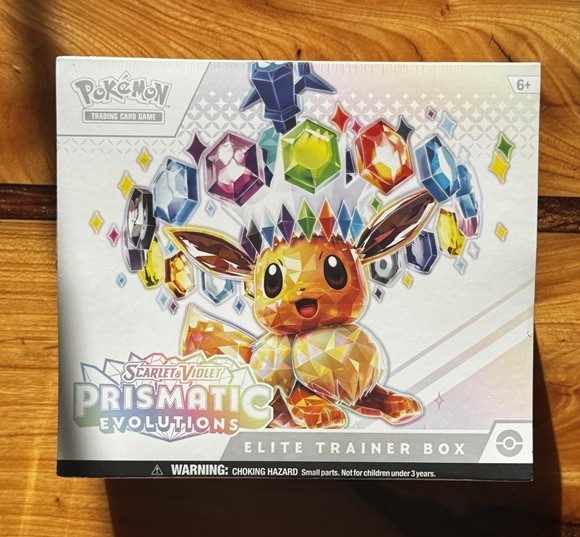POKEMON TCG PRISMATIC EVOLUTIONS ETB ELITE TRAINER BOX FACTORY SEALED NEW