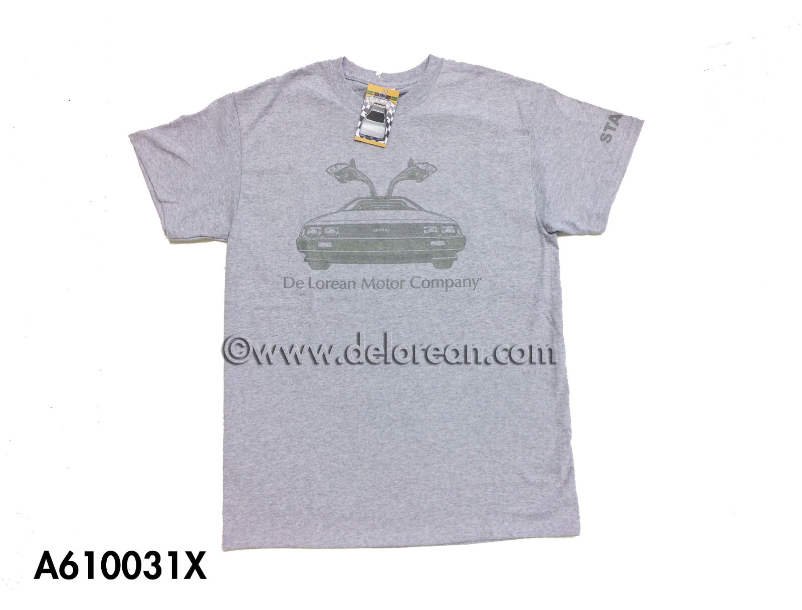 DELOREAN DMC STAFF TEE
