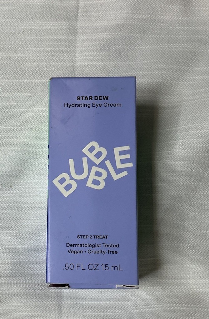 Bubble Star Dew Hydrating Eye Cream 15mL Step 2 Bubble Star Dew Hydrating Eye Cream 15mL Step 2