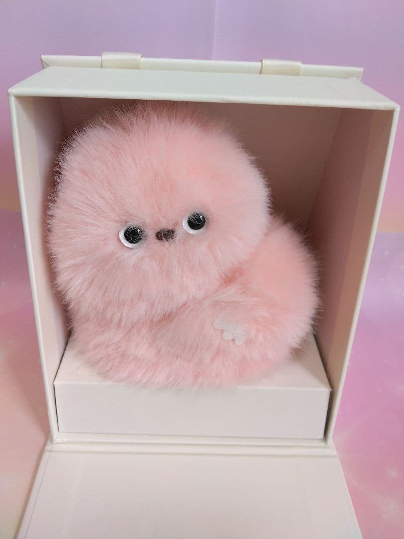 mirumi TOKYO Charm Robot Pink Plush Toy Fluffy Cute Yukai Engineering