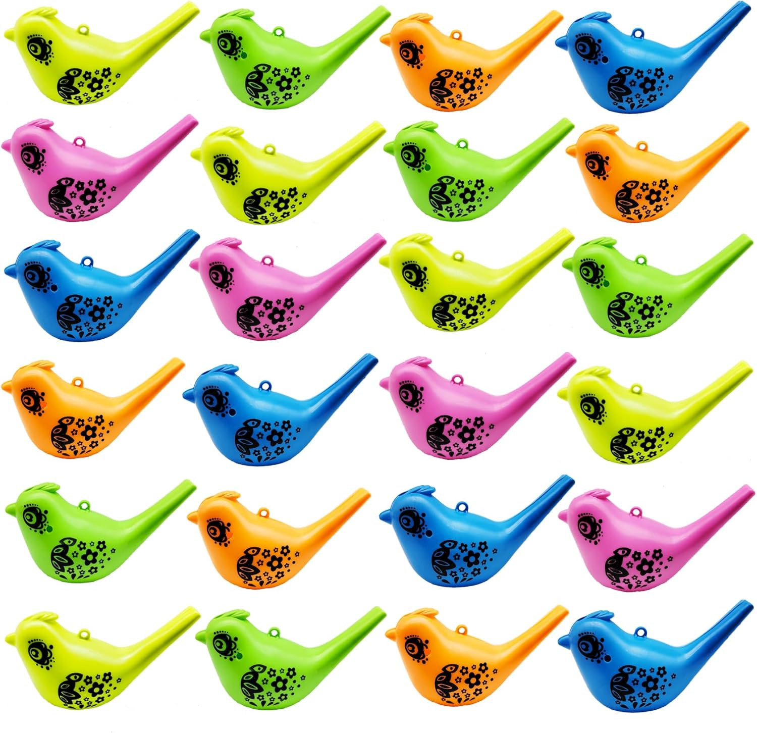 24 Pcs Bird Water Whistle Party Whistles for Kids Novelty Water Warblers Bird Wh 24 Pcs Bird Water Whistle Party Whistles for Kids Novelty Water Warblers Bird Wh