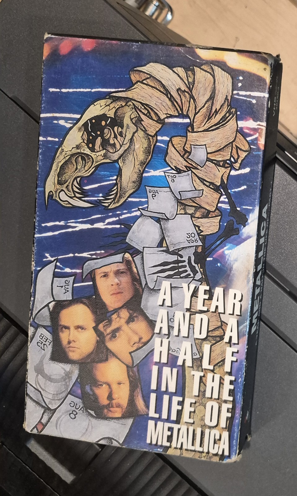 Metallica A Year And A Half In The Life Of VHS Tape 1992