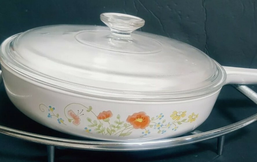 Rare Corning Wild Flower Range Topper N-10-B 10