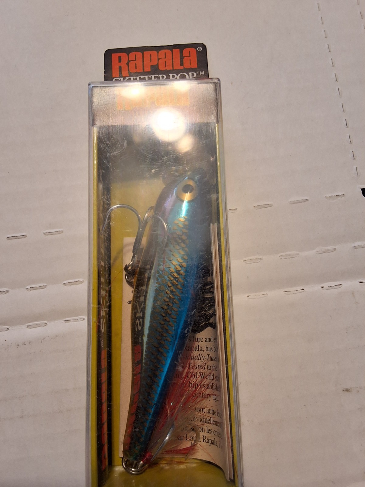 RAPALA SKITTER POP SP-9 SILVER BLUE 3 -1/2\ RAPALA SKITTER POP SP-9 SILVER BLUE 3 -1/2\