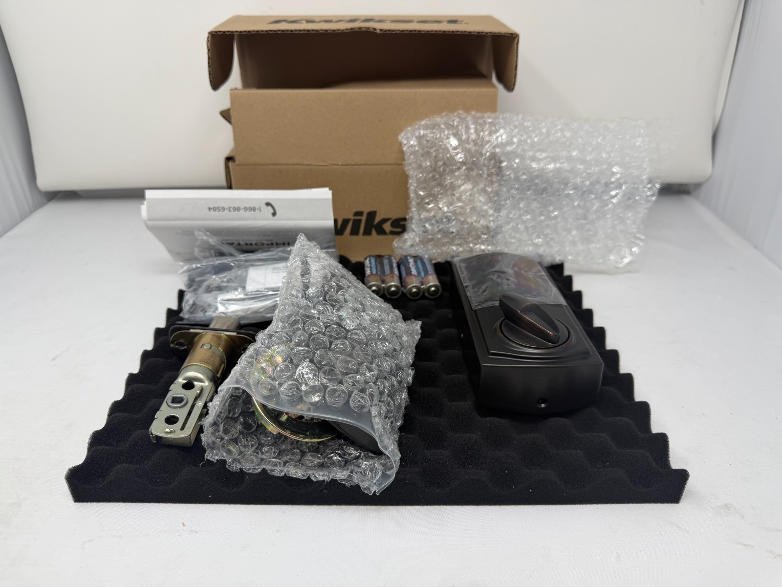 Kwikset SmartCode 888 Electronic Deadbolt Venetian Bronze – New Open Box