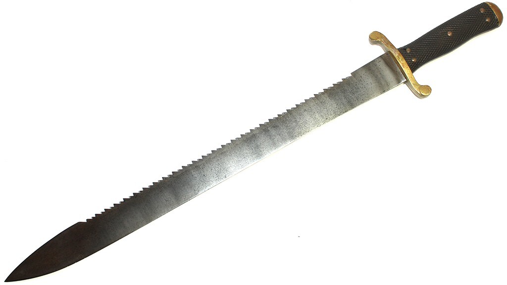 Swiss Fascine Knife M1878 Sawback Sword Pioneer Gebr. Weyerserg Solingen