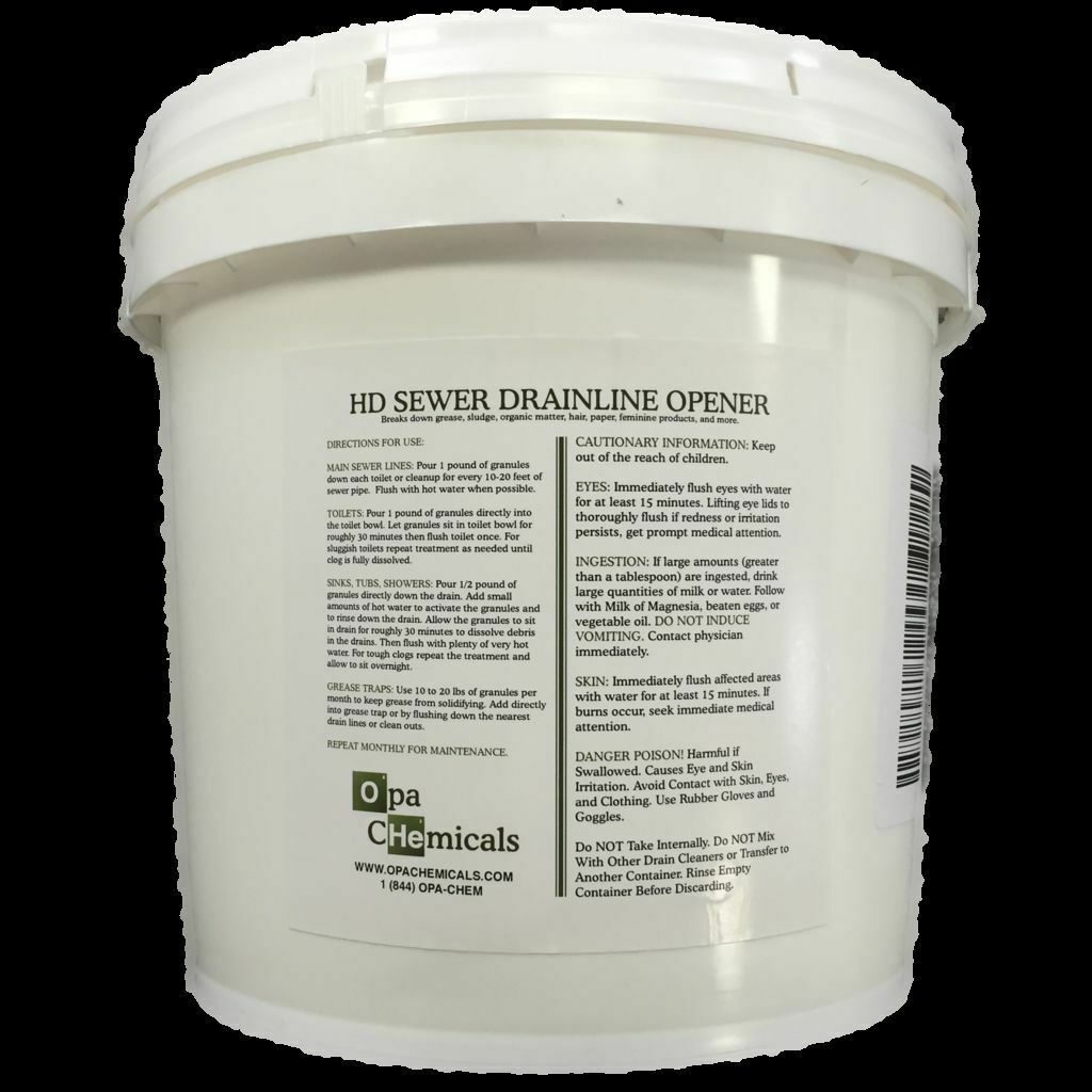 50 LBS SEPTIC TANK DRAIN CLEANER AND OPENER GRANULAR TREATMENT 50 LBS SEPTIC TANK DRAIN CLEANER AND OPENER GRANULAR TREATMENT