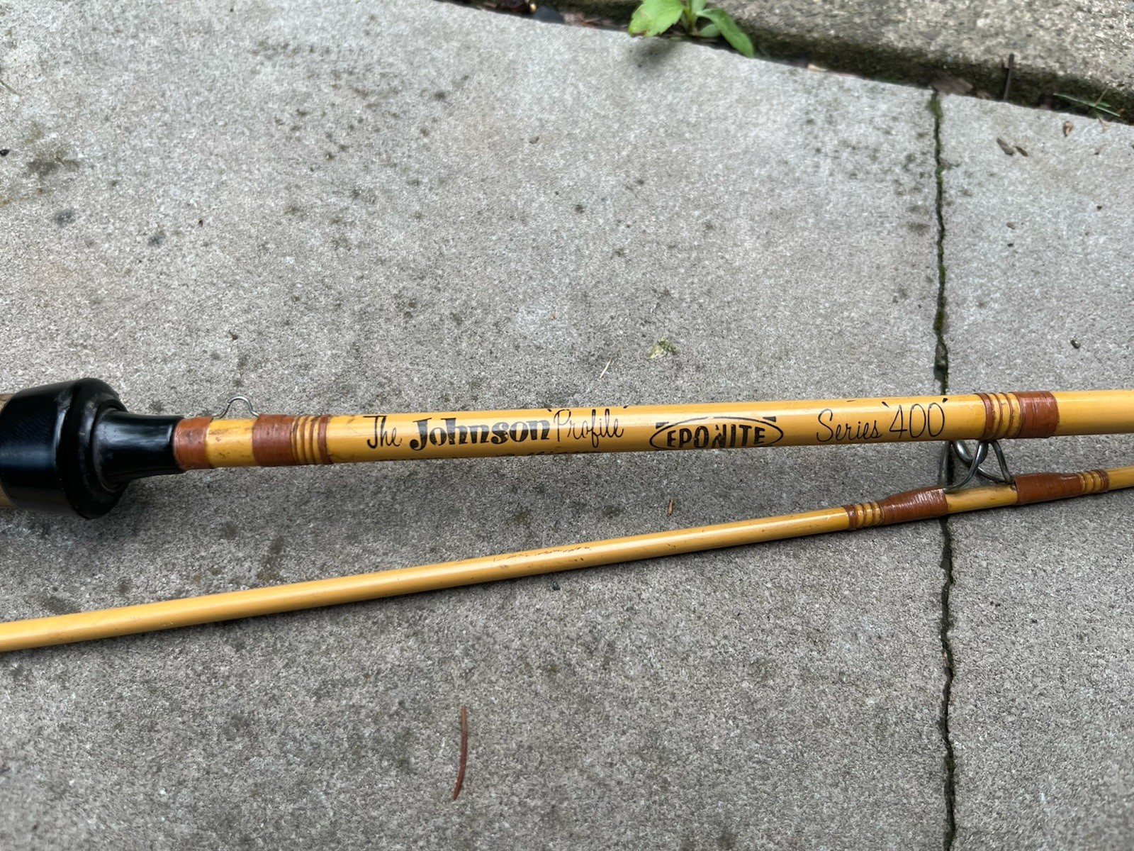 Vintage Phillipson The Johnson Profile 400 Eponite Two Piece Fly Rod Clean
