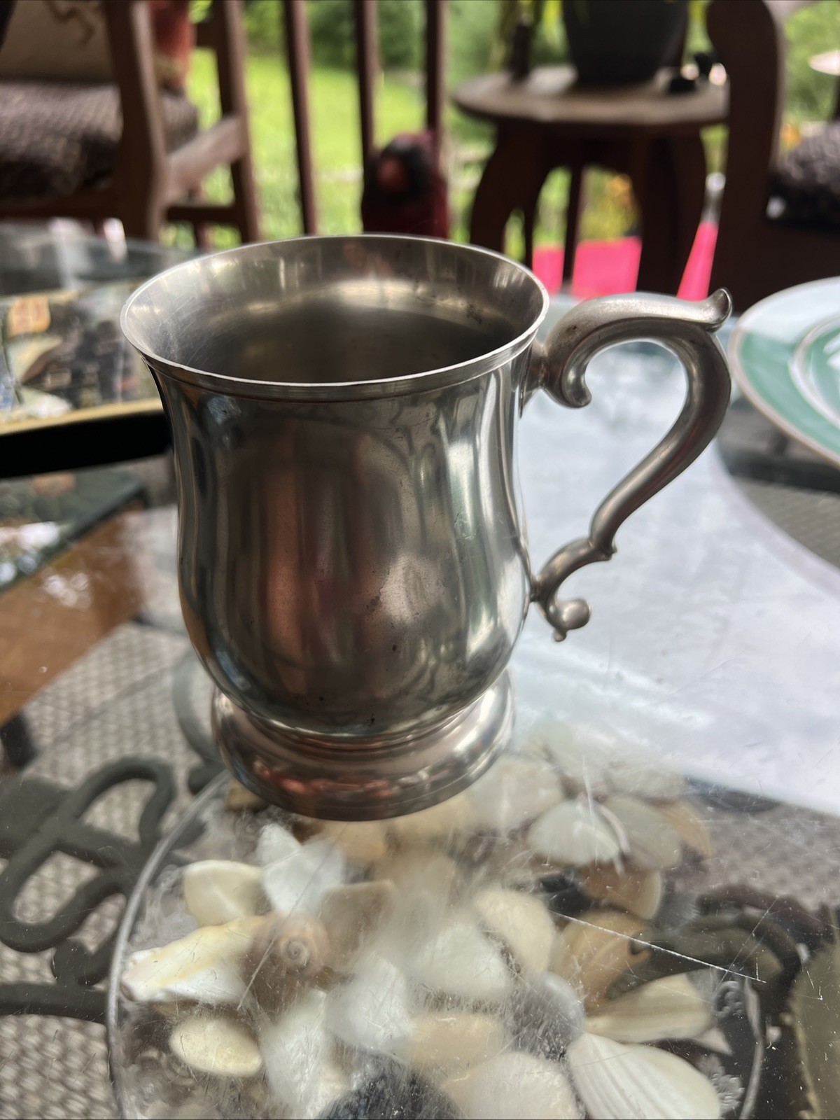 Vte Williamsburg Stieff Pewter Mug Restoration, 1960's. CW55-12. 1 of 2 Vte Williamsburg Stieff Pewter Mug Restoration, 1960's. CW55-12. 1 of 2