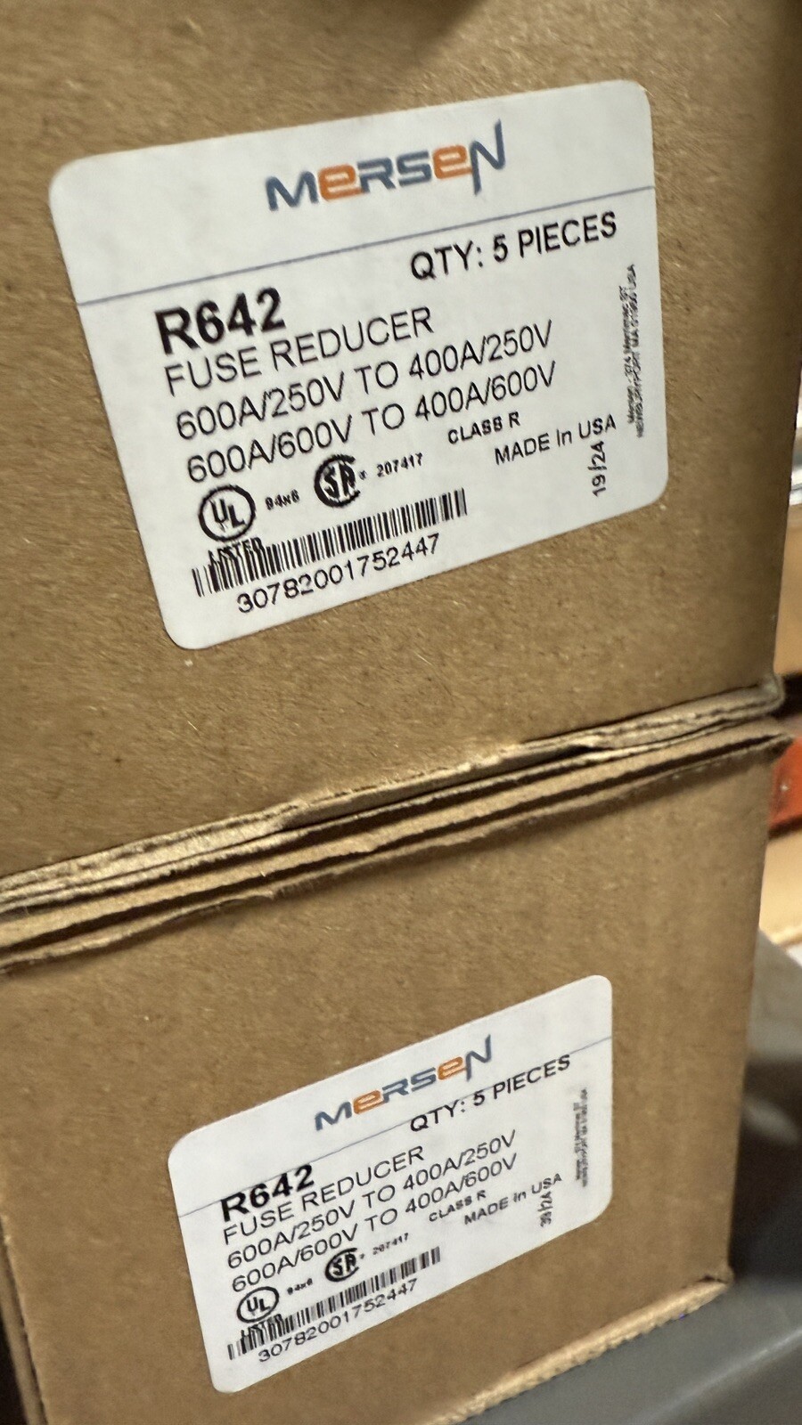 Mersen R642 Fuse Reducer 600-400