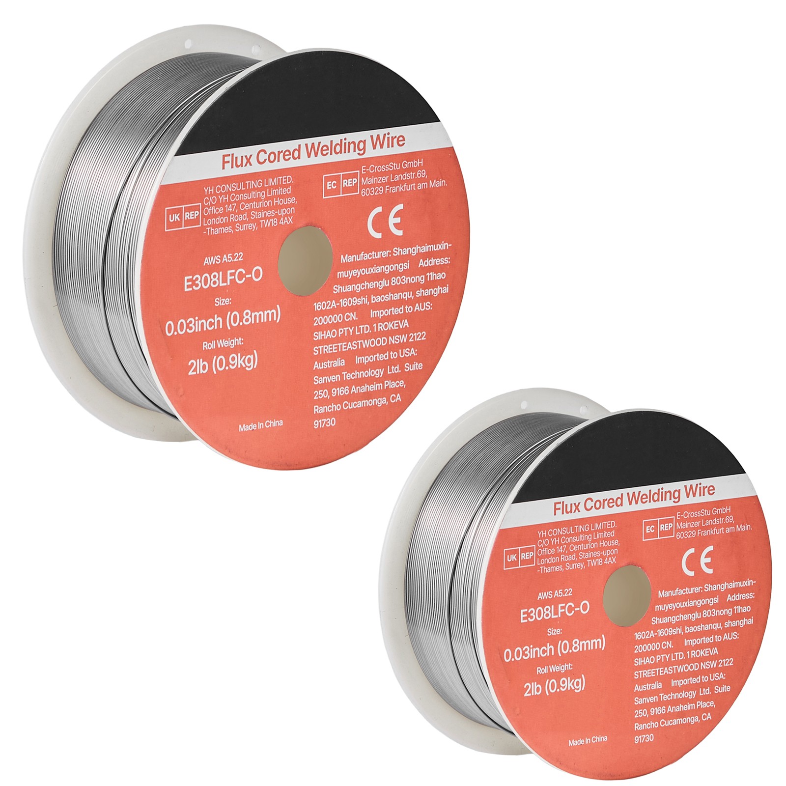 Uimoso Flux Core MIG Welding Wire E308LFC-O 0.03