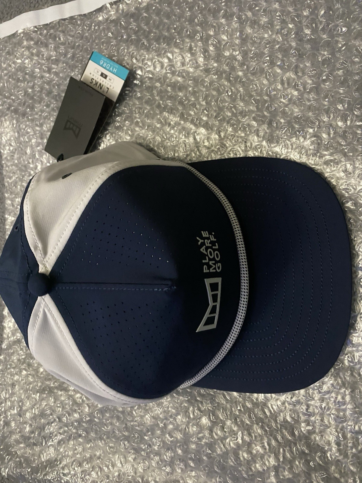Melin Snapback Golf Hat Cap Navy Blue White Hydro Coronado Drive PlayMore Golf