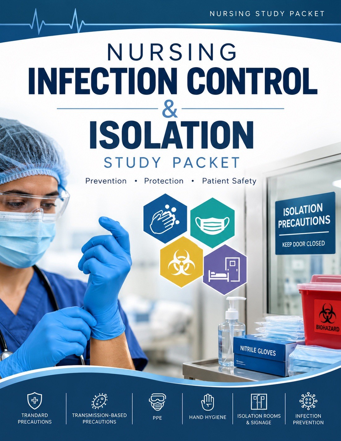 Nursing Infection Control Study Guide Printed Packet Nursing Infection Control Study Guide Printed Packet