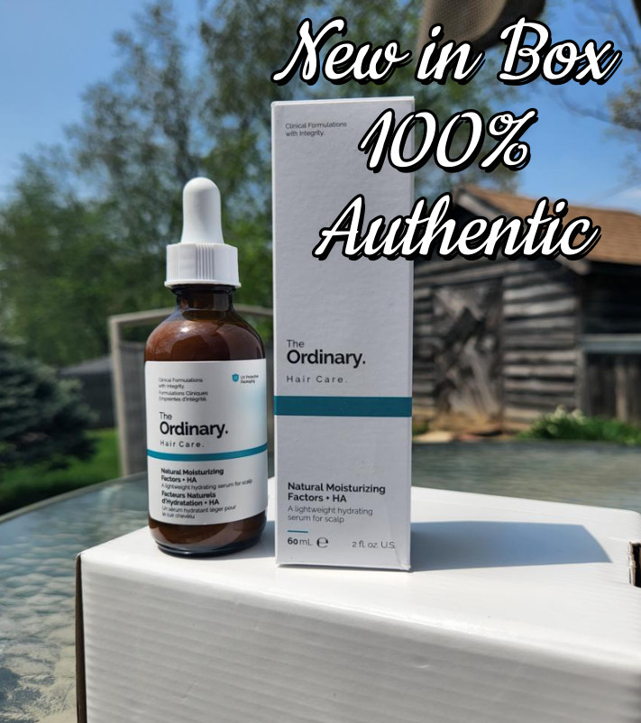 NIB 100% Authentic The Ordinary Moisturizing Factors+Hyaluronic Scalp Serum,60ml