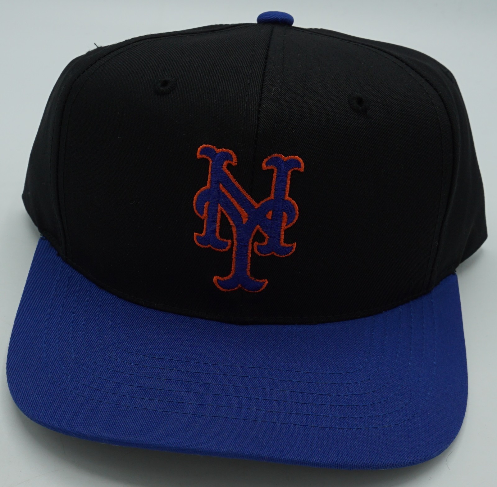 MLB New York Mets Twins Enterprise Adult Structured Snap Back Cap Hat NEW MLB New York Mets Twins Enterprise Adult Structured Snap Back Cap Hat NEW