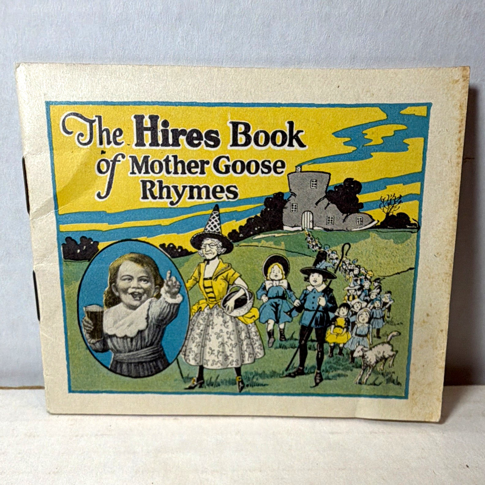 Hires Root Beer Mother Goose Rhymes Advertising Booklet, Multicolor Soda Theme Hires Root Beer Mother Goose Rhymes Advertising Booklet, Multicolor Soda Theme
