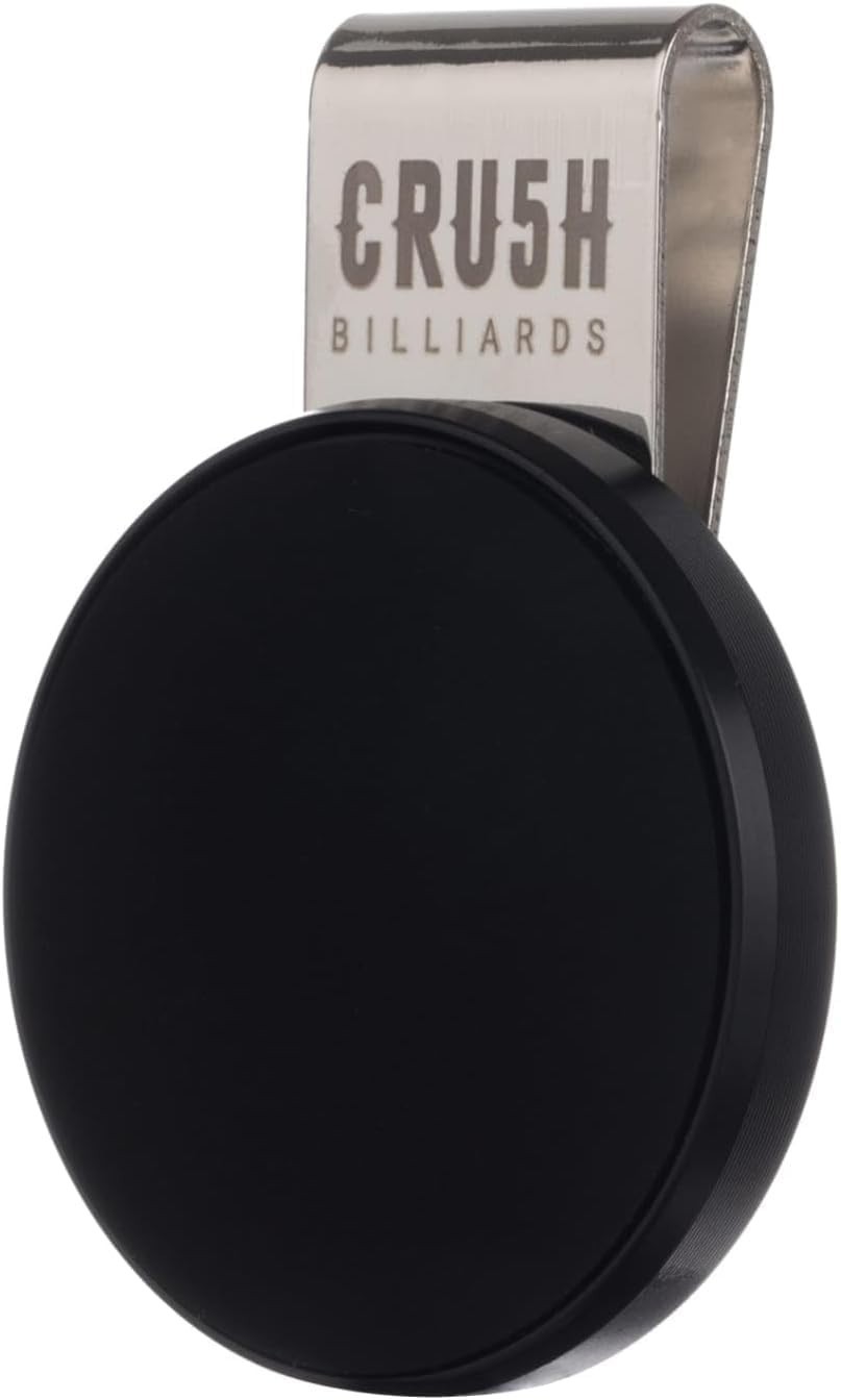 Cru5h Billiards Ultra-Grip Magnetic Chalk Holder Belt Clip - Multiple Colors