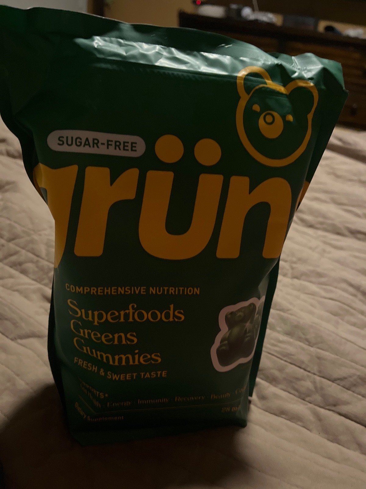 gruns adults super greens gummies