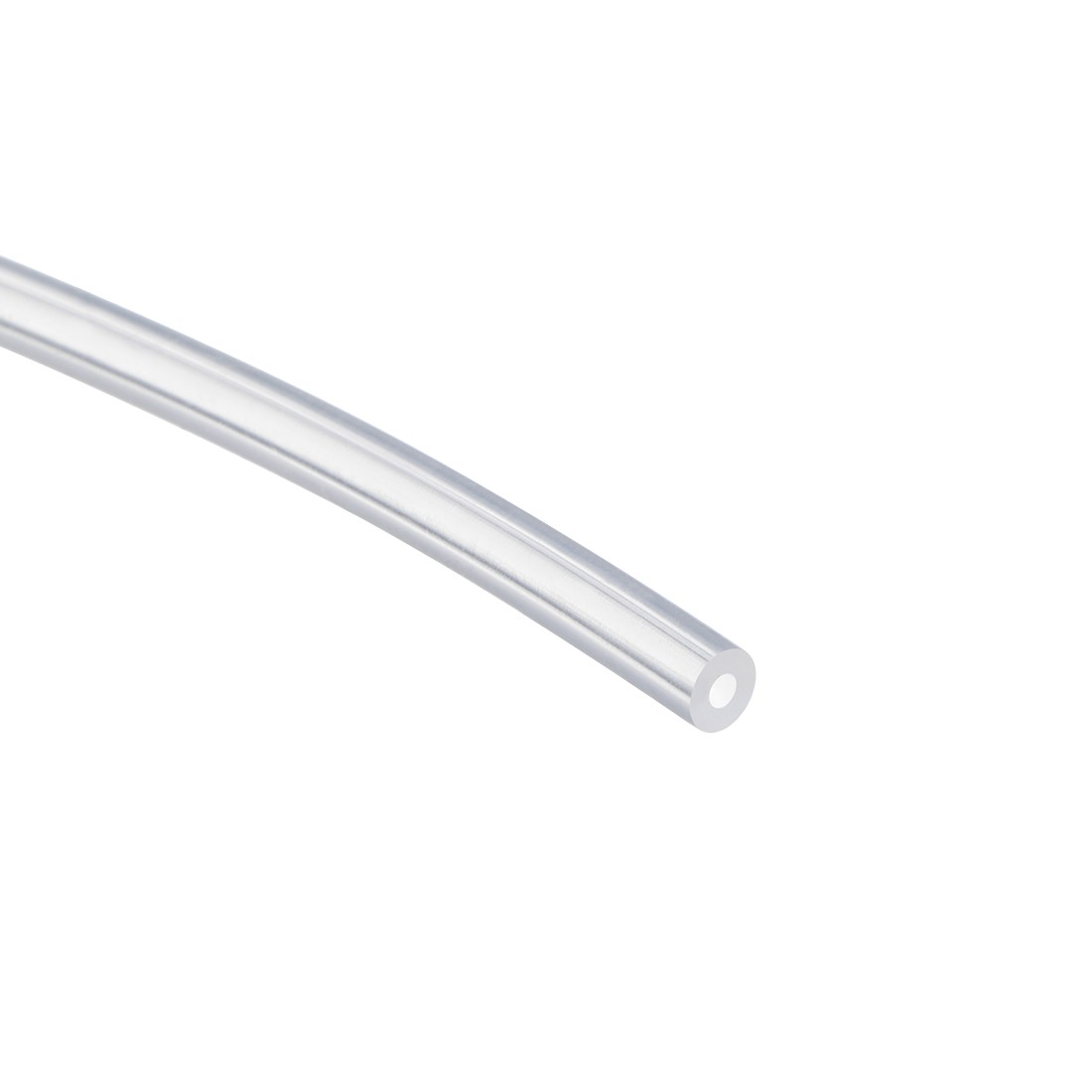 Silicone Tubing 1mm ID X 3mm OD 6.56ft 2m Flexible Silicon Rubber Tube Clear