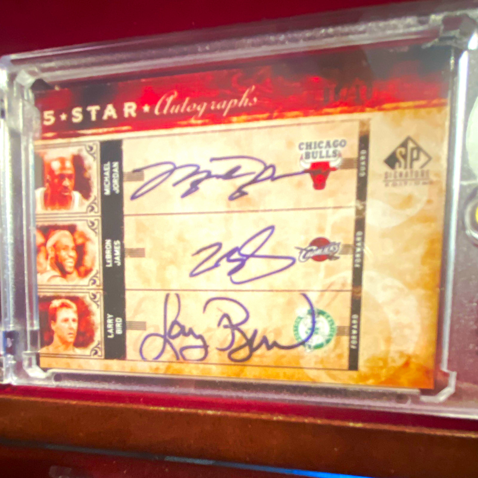 Michael Jordan, LeBron James, Larry Bird, Magic, Irving, 🔥 facsimile auto’s 🔥 