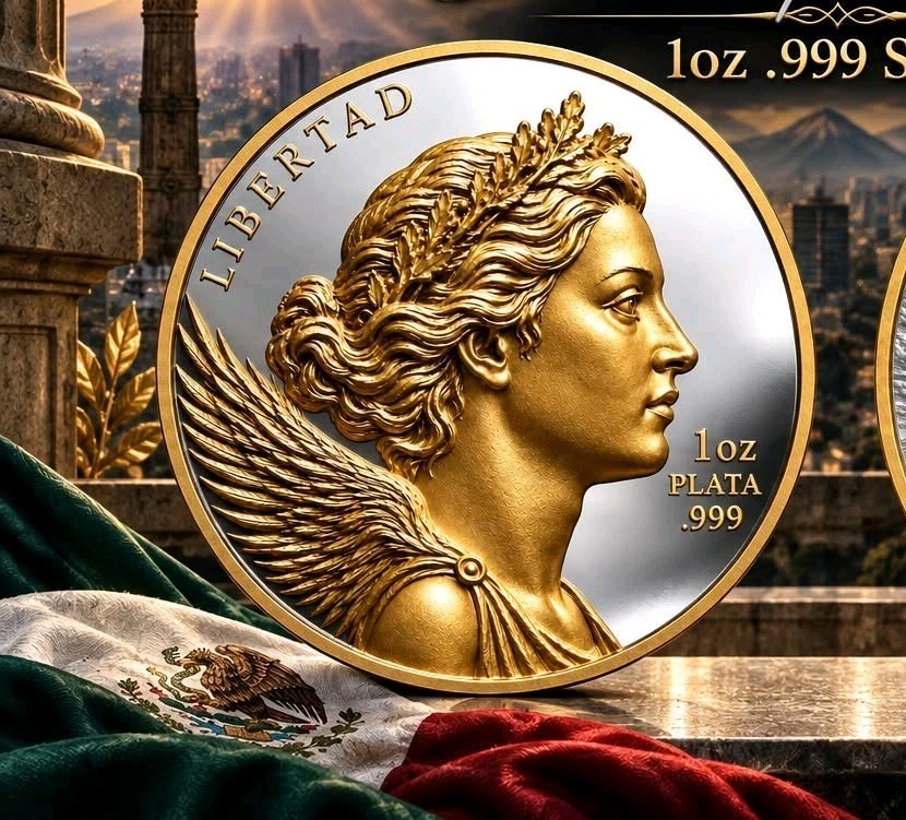 Mexico Libertad Classico Special Edition HR 1 oz Silver Medal - Mintage 100 PRE-