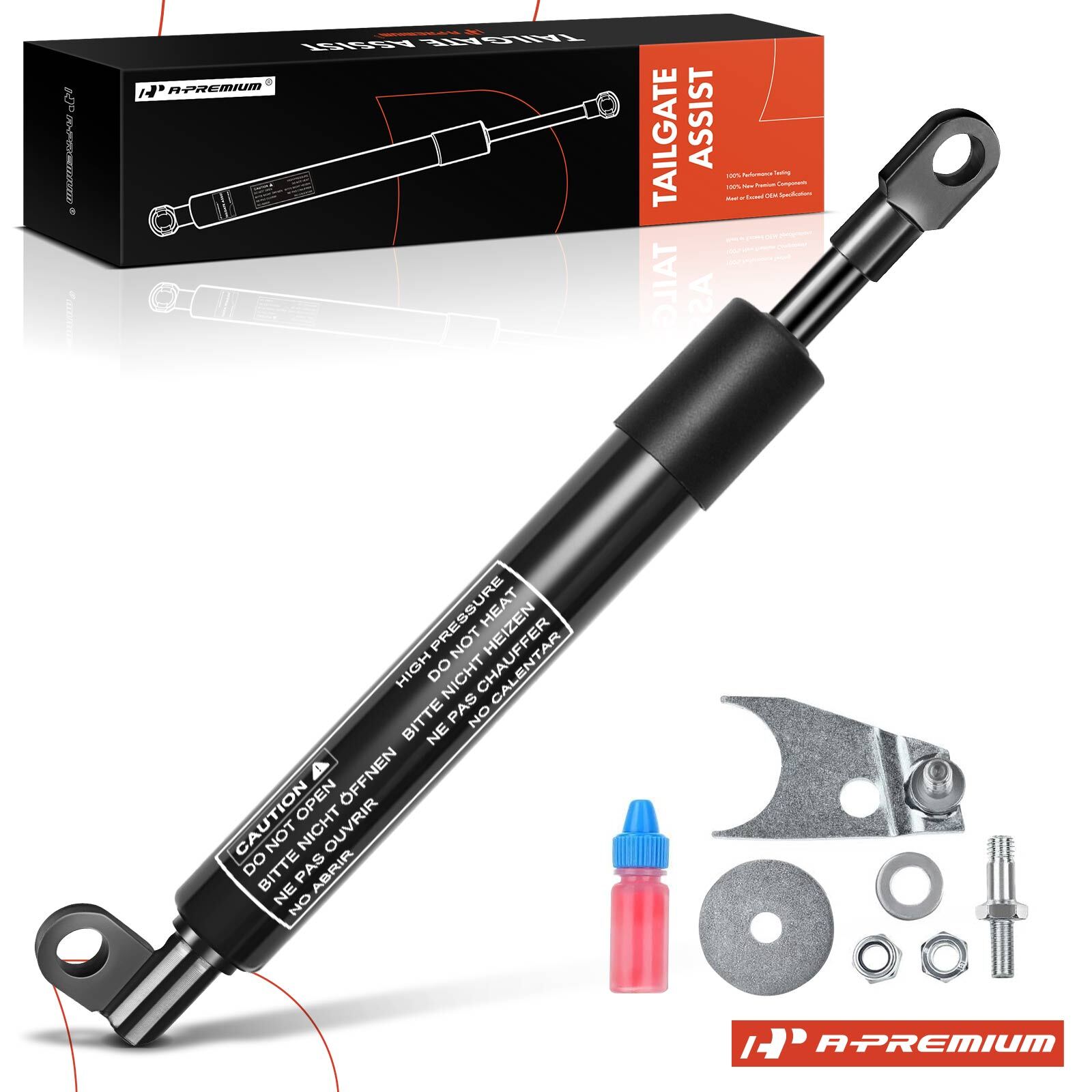 A-Premium Rear Tailgate Assist Lift Support for Chevy Silverado 1500 GMC Sierra
