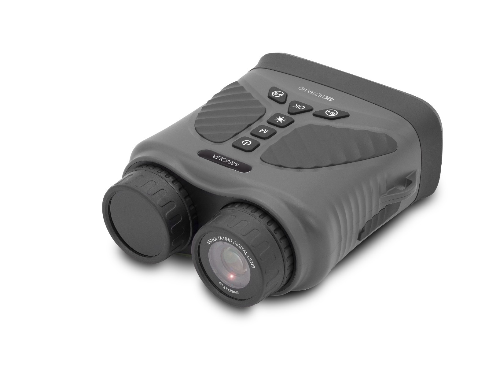 MINOLTA MNDM10B 10x25 Digital Night Vision Monocular w/4K UHD Camera (Gray) MINOLTA MNDM10B 10x25 Digital Night Vision Monocular w/4K UHD Camera (Gray)