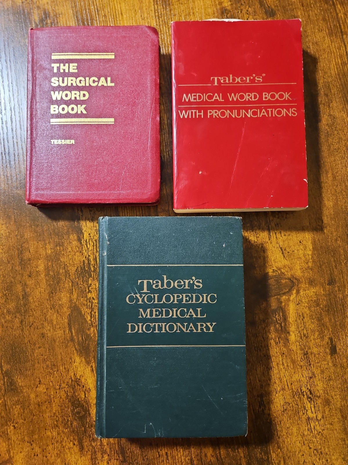 Vintage Medical Books- Tabers, Tessier