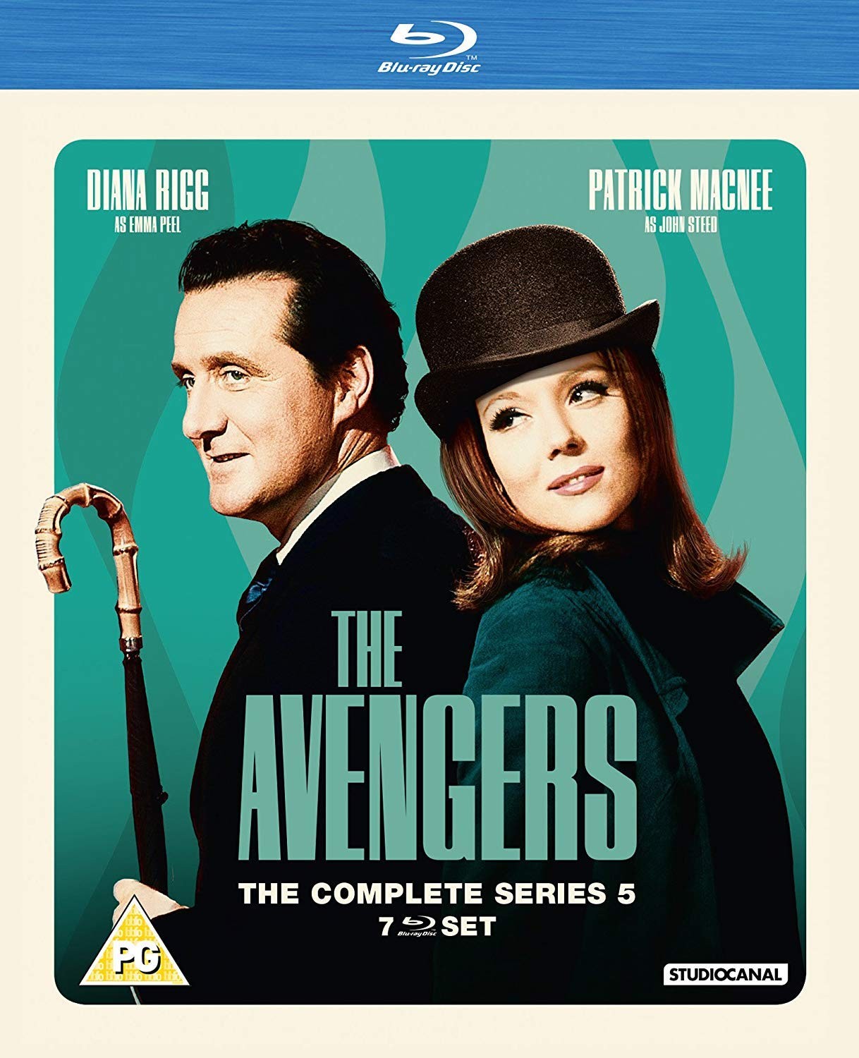 The Avengers Series 5 (Blu-ray) Patrick MacNee Diana Rigg (UK IMPORT)