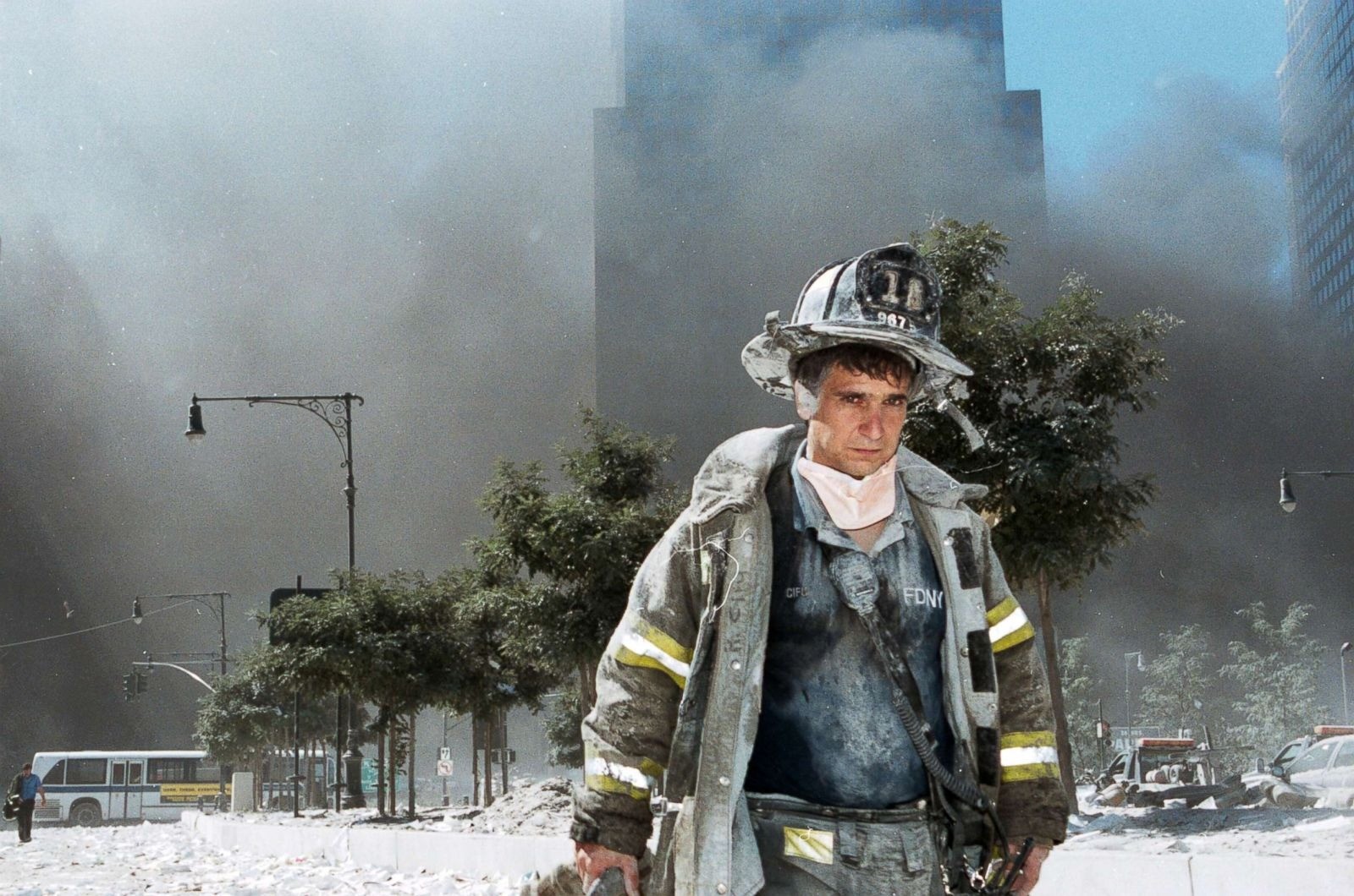 9/11 FDNY Firefighter World Trade Center Twin Towers NYC September 11 Photo Repr