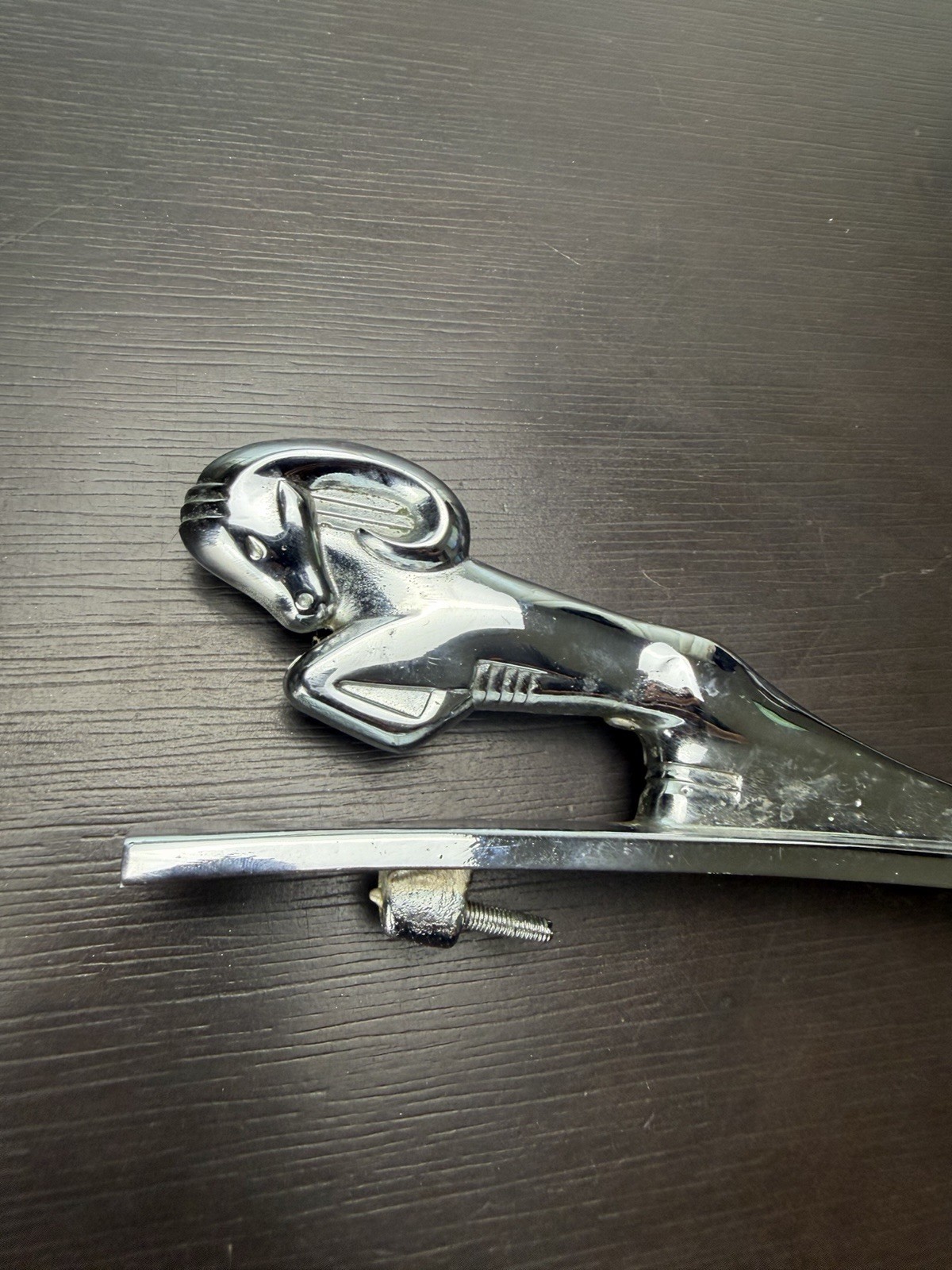 Vintage 1939 Dodge Leaping Ram Hood Ornament OEM Vintage 1939 Dodge Leaping Ram Hood Ornament OEM
