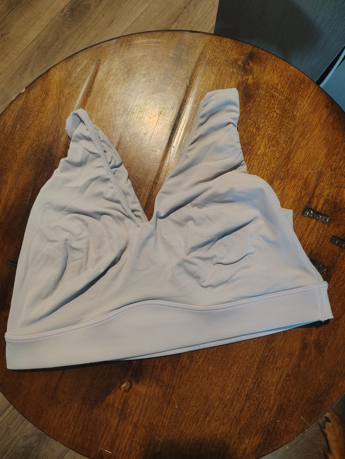 Harper Wilde Bliss Super Soft Bralette XL, V-Neck Light Purple 