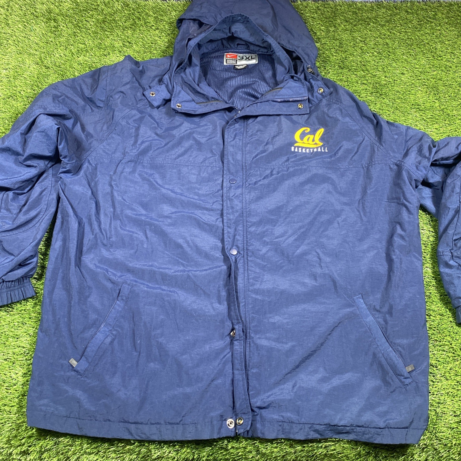 VTG California Golden Bears Nike Jacket Mens 3xl Ncaa Basketball Team Issued 