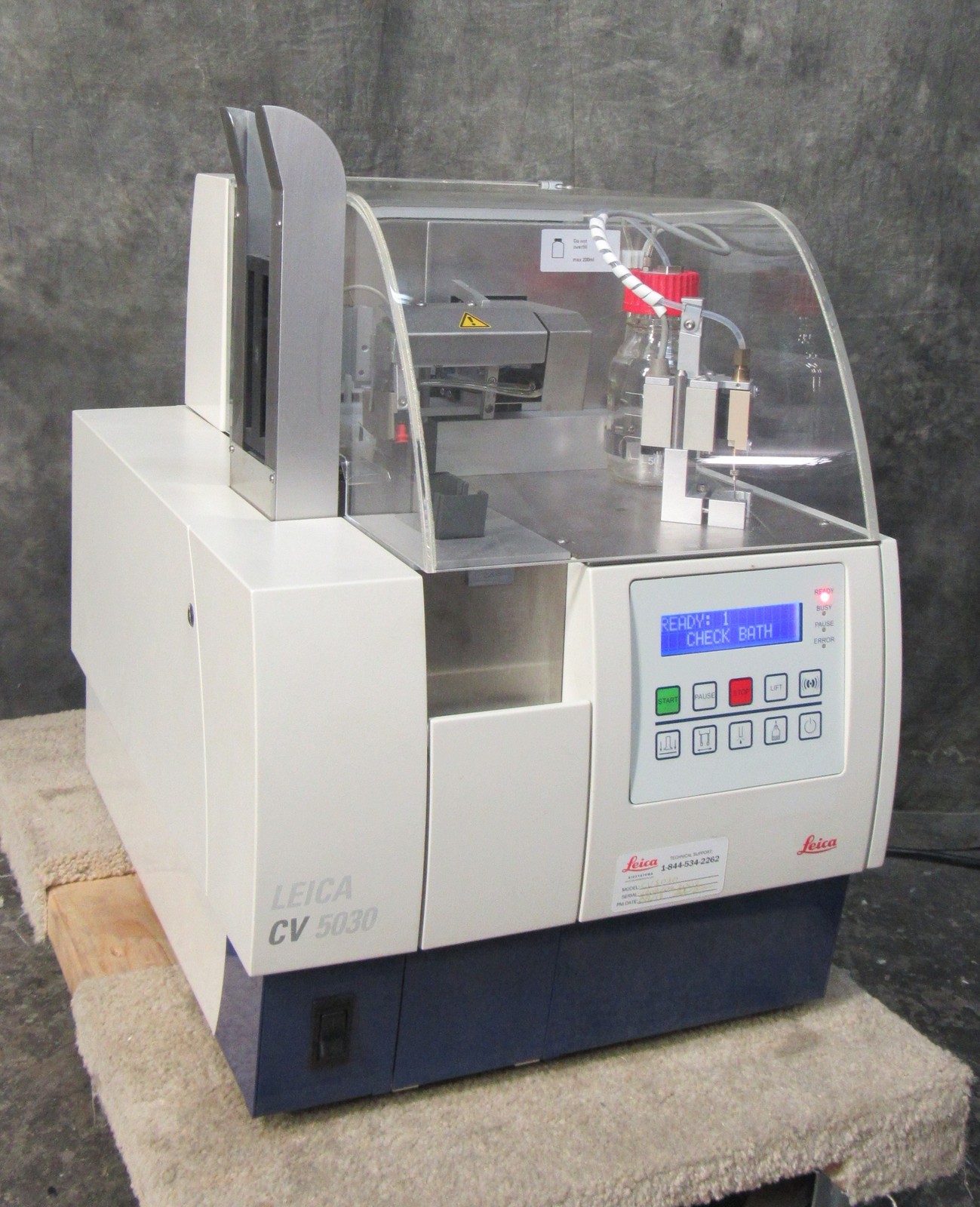 Leica CV5030 Robotic Coverslipper; WARRANTED