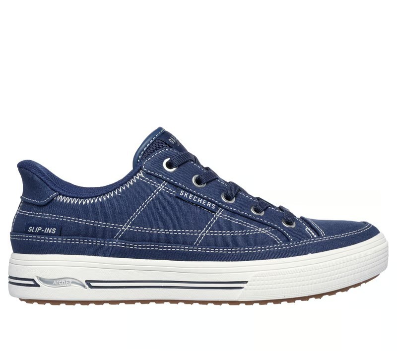 BEST SELLER Skechers Women's Slip-ins: Arch Fit Arcade - See Ya There Navy AUTH