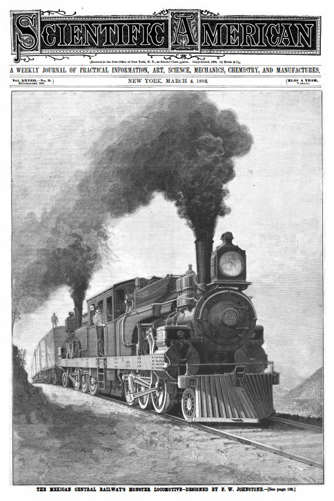 SCIENTIFIC AMERICAN 1890S 501 Classic Issues On USB Flash Drive