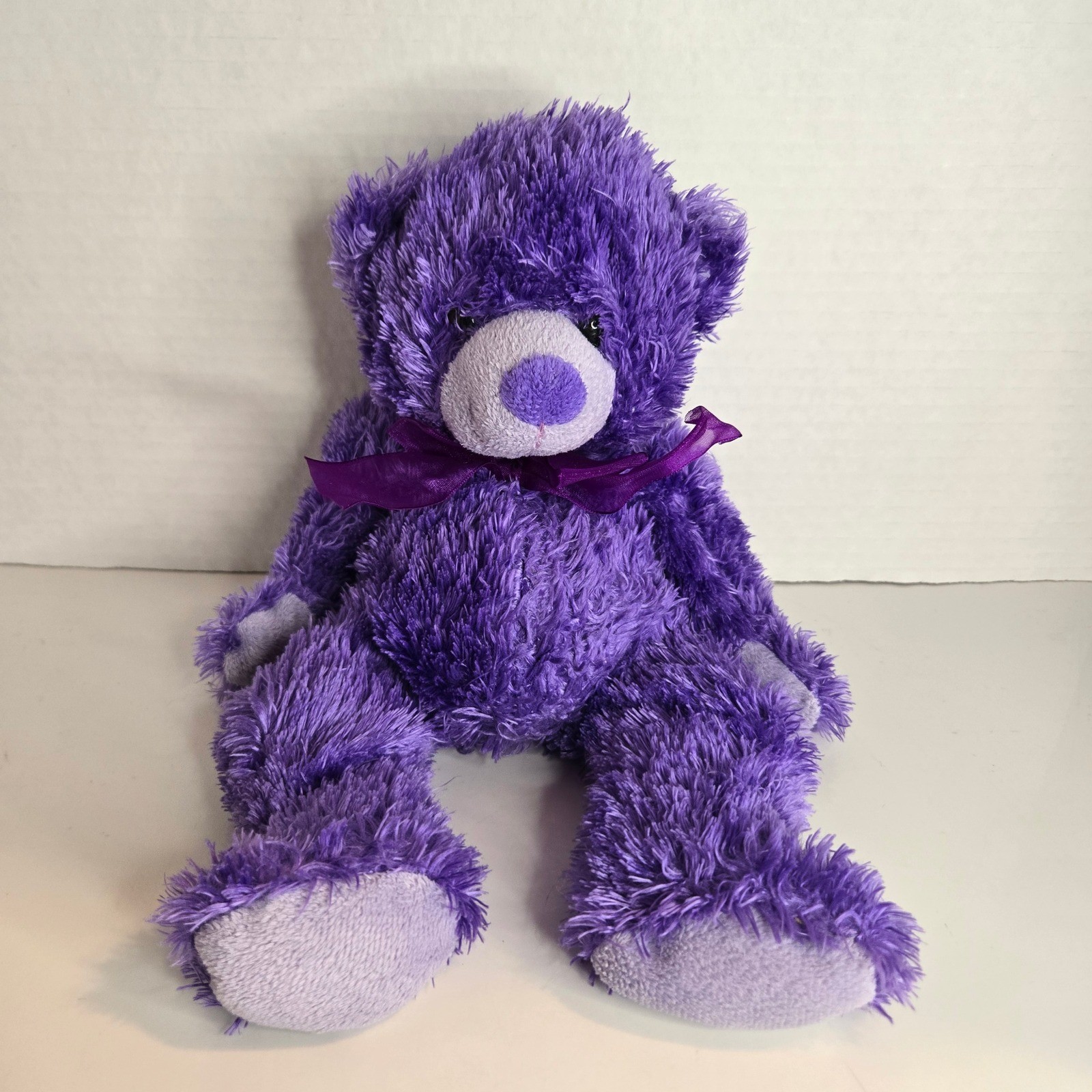 Wishpets RASPBERRY Teddy Bear Purple 10\ Wishpets RASPBERRY Teddy Bear Purple 10\