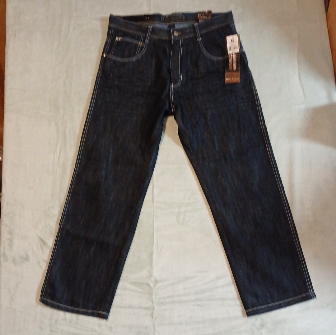 Southpole 4180 Relaxed Fit Jeans, Size 38/30 Baggy Skater Grunge Y2K New