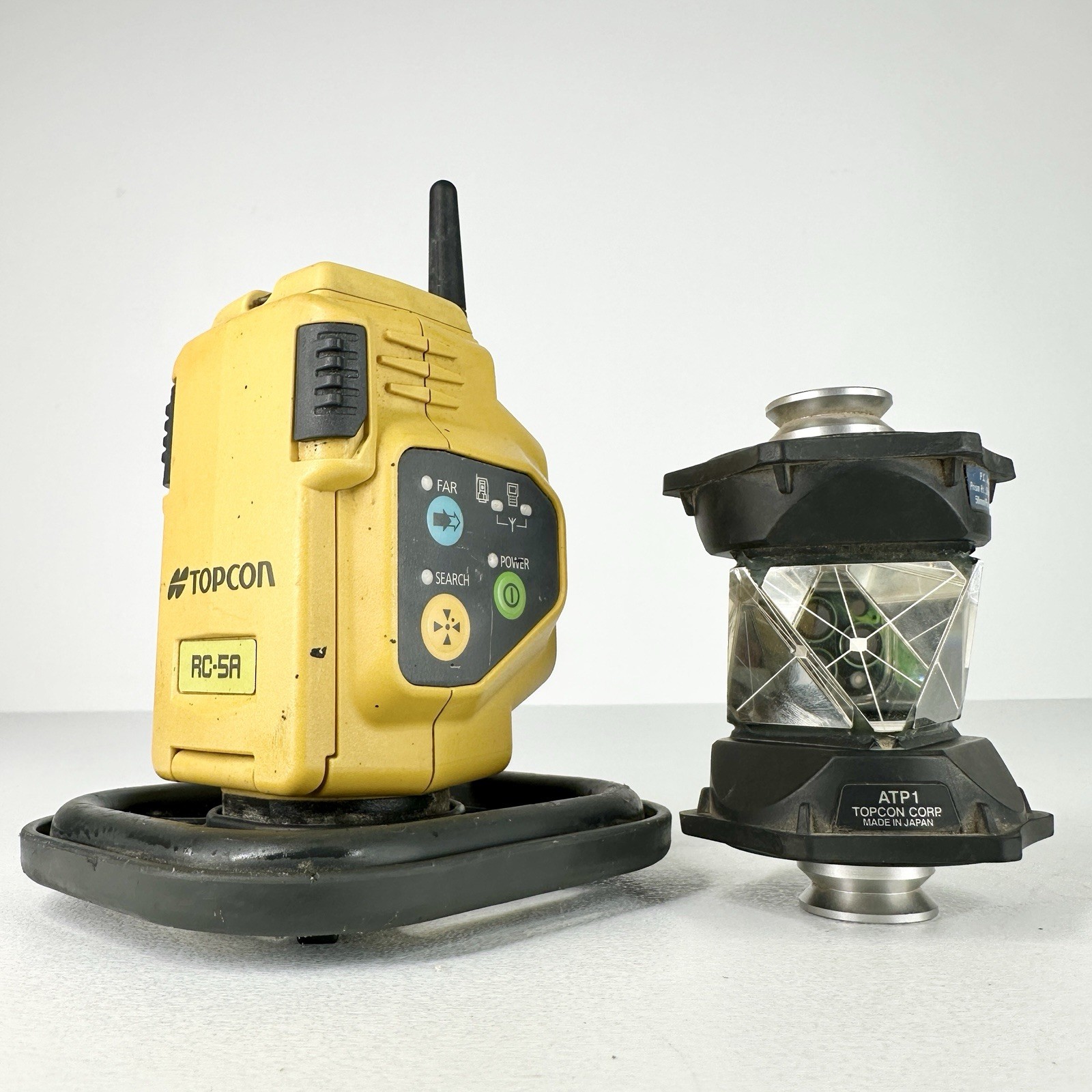 TOPCON RC-5A REMOTE CONTROL + 360 PRISM 🛜 | TESTED | GOOD CONDITION✨