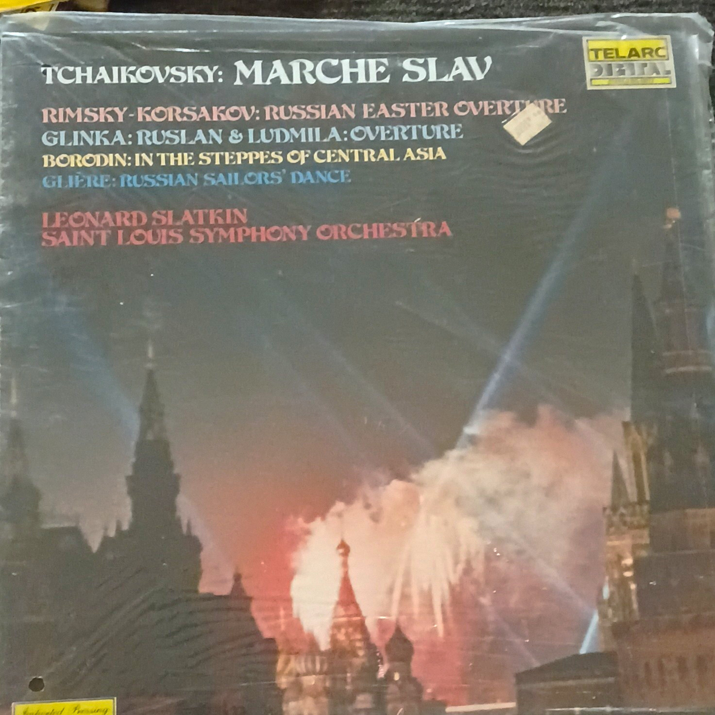 Telarc Digital Tchaikovsky Marche Slav Slatkin St. Louis Symphony 12 Telarc Digital Tchaikovsky Marche Slav Slatkin St. Louis Symphony 12