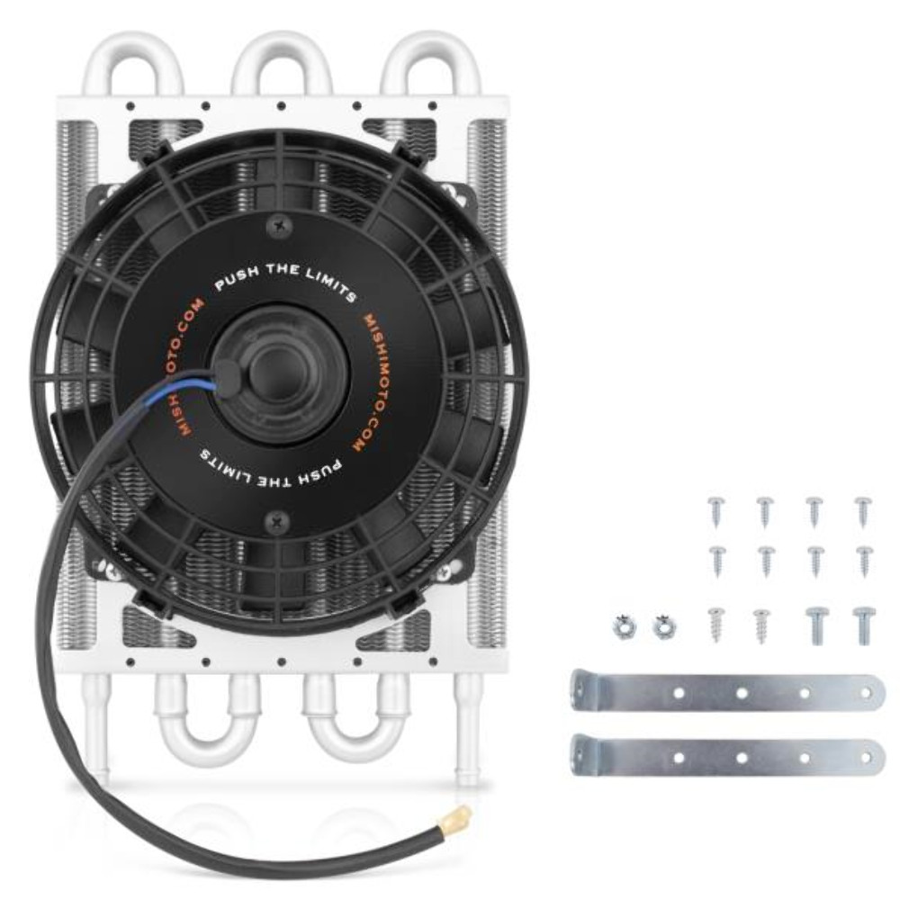 Mishimoto Heavy Duty Transmission Cooler With Electric Fan MMOC-F
