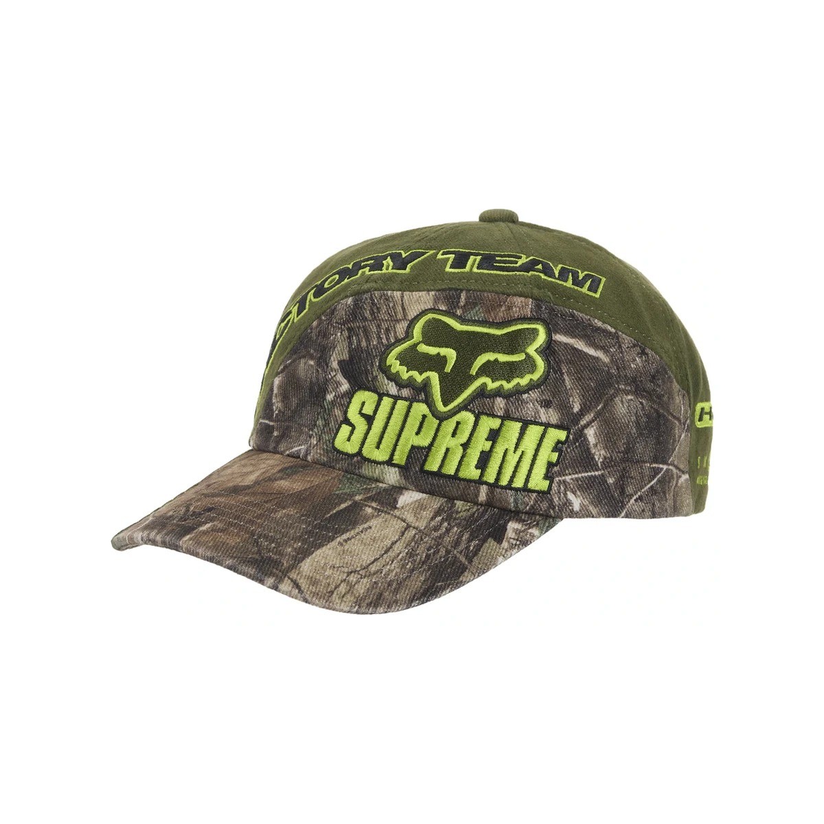 Supreme Fox Racing 6-Panel Realtree FW25 New