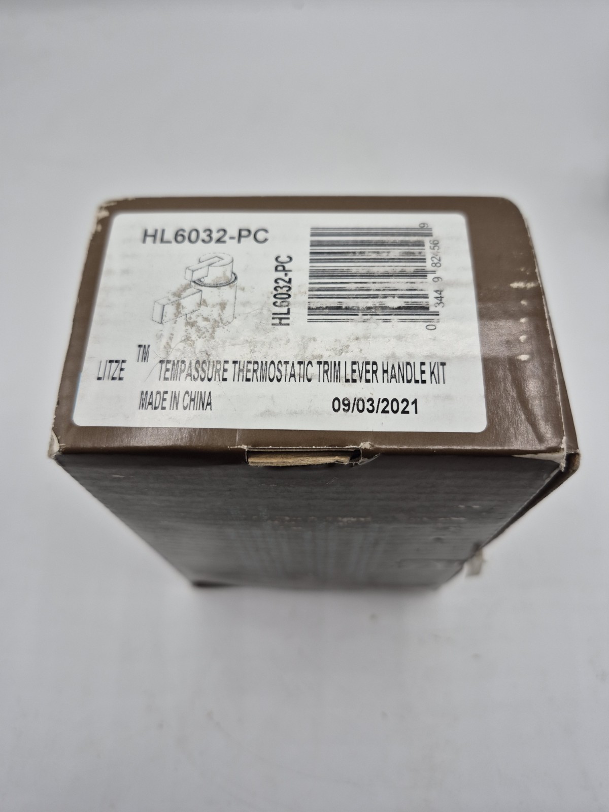 Brizo HL6032-PC Litze Handle Kit for Thermostatic Valve Trim - Chrome Lever
