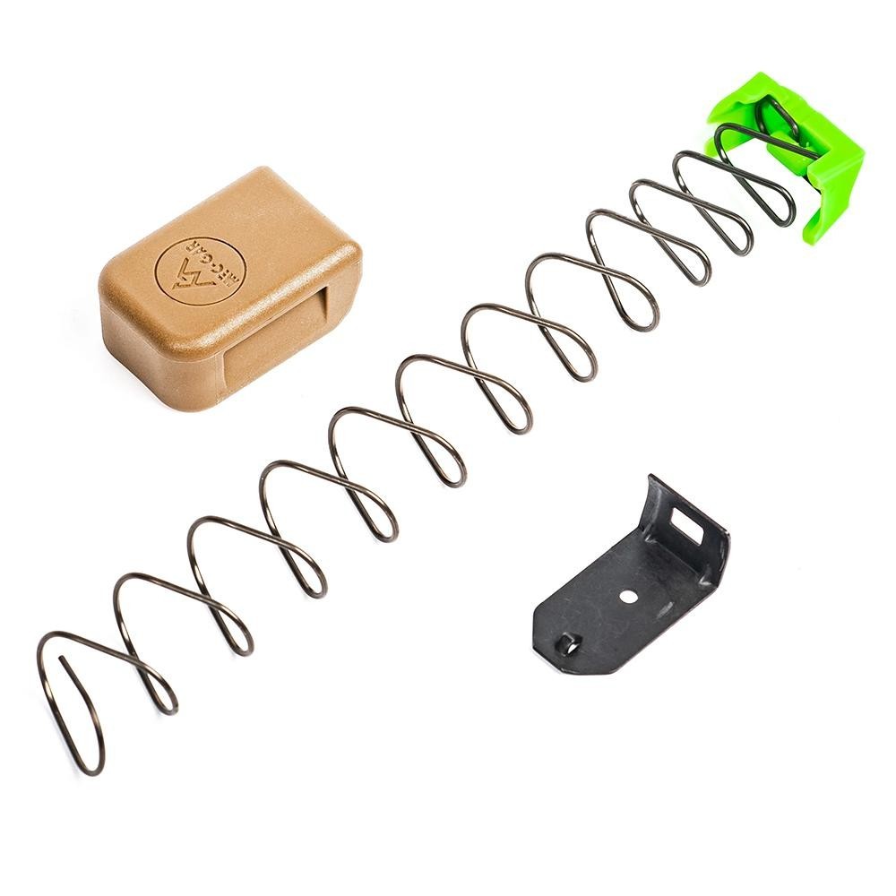 Mec-Gar \'\'Plus-2\'\' Adapter Set for MecGar Magazines ONLY Full Size Glock, FDE