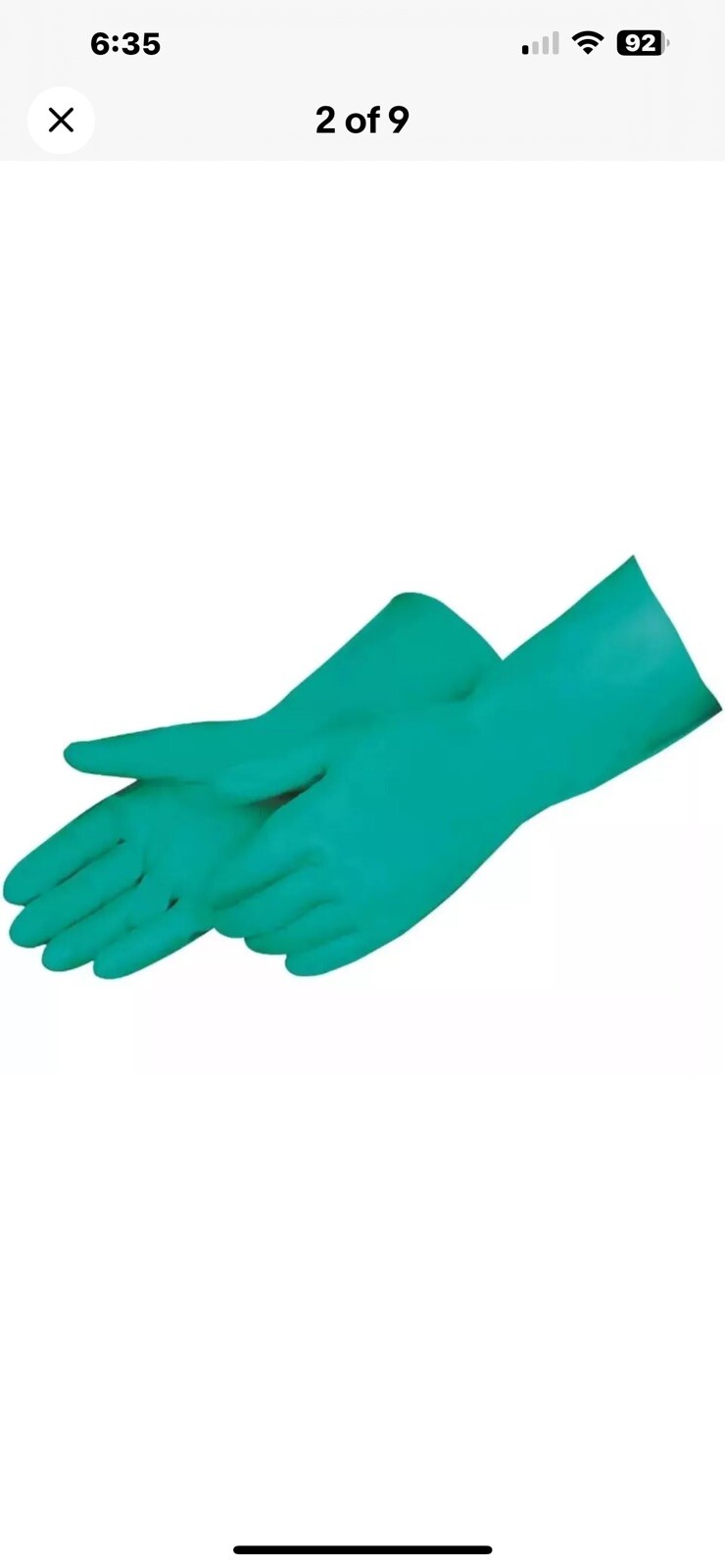 12-pair PIP ASSURANCE Premium Chemical Resistant Nitrile Rubber Gloves 22mil Med 12-pair PIP ASSURANCE Premium Chemical Resistant Nitrile Rubber Gloves 22mil Med