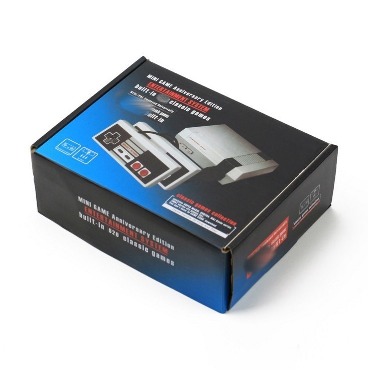 Retro Mini TV Game Console, Built-in Classic 8-bit Games, 2 Wired Controllers