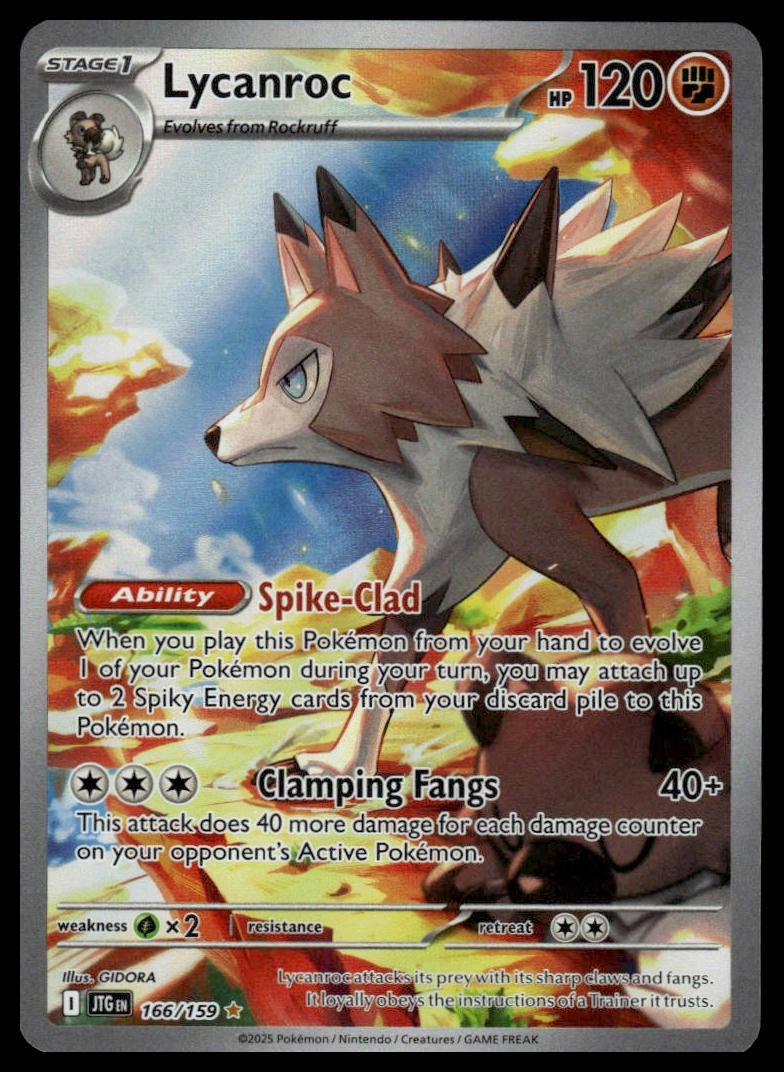 SV09: Journey Together #166/159 Lycanroc SV09: Journey Together #166/159 Lycanroc